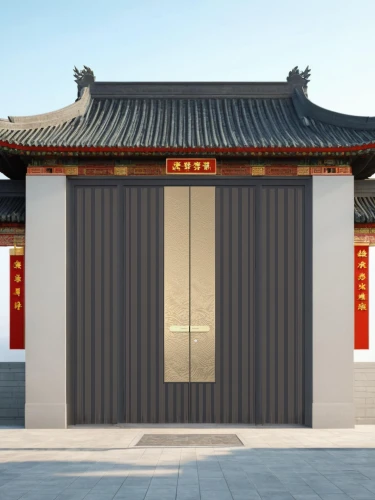 3d rendering,dojo,victory gate,asian architecture,sketchup,hall of supreme harmony,tori gate,render,longquan,yanqing,longhua,tangut,3d render,qianmen,exterior decoration,guangning,drum tower,hengdian,shuozhou,white temple