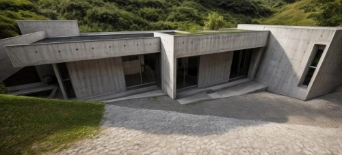 exposed concrete,bunker,zumthor,concrete construction,concrete,corbusier,cubic house,brutalism,goetheanum,cube house,concrete blocks,batterie,docomomo,hejduk,dunes house,breuer,svizzera,hydropower plant,tschumi,eisenman,Architecture,Villa Residence,Modern,Elemental Architecture