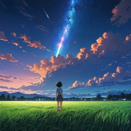 star sky,starry sky,starbright,meteor,falling stars,tobacco the last starry sky,falling star,rainbow and stars,tanabata,night sky,the night sky,starlight,night stars,sky,nightsky,comets,cielo,ghibli,moon and star background,starlit,Photography,General,Realistic