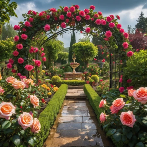rose garden,rose arch,rose garden bad kissingen,landscape rose,beautiful garden flowers,flower garden,floral border,blooming roses,rose wreath,flower border,flower border frame,roses frame,pearl border,historic rose,flower borders,colorful roses,noble roses,way of the roses,rosewall,parterre,Photography,General,Realistic
