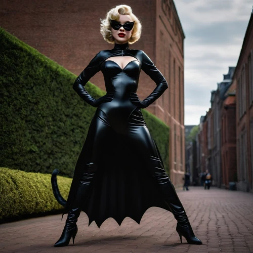 catwoman,black cat,latex,villainess,mistress,femme fatale,atrix,halloween black cat,countess,dita,leatherette,gaga,rubber doll,black leather,mdna,marilynne,marilyns,marylin,black queen,catsuit,Photography,Artistic Photography,Artistic Photography 10