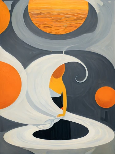 orbiting,planets,galilean moons,planetary system,spheres,rosenquist,calder,encke,abstract painting,bluemner,orphism,solar system,feitelson,the solar system,abstract shapes,saturnrings,lunar landscape,swirling,fluidity,astronomer,Illustration,Vector,Vector 12