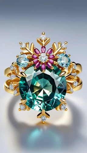paraiba,brooch,mouawad,colorful ring,alexandrite,jewelry florets,circular ornament,ring with ornament,enamelled,boucheron,jeweller,broach,arpels,circular ring,gemology,swedish crown,birthstone,jewelry manufacturing,agta,ring jewelry,Unique,3D,3D Character