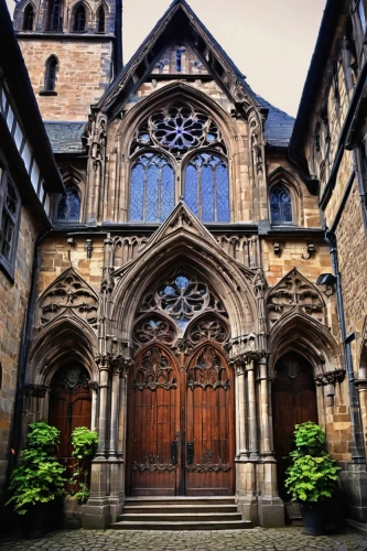 church door,metz,gothic church,maulbronn monastery,mccosh,yale,michaelhouse,st mary's cathedral,buttresses,dracula's birthplace,entranceway,aachen cathedral,st -salvator cathedral,wycliffe,dunfermline,lichfield,buttress,neogothic,cathedral,usyd,Illustration,Retro,Retro 13