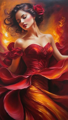 flamenca,flamenco,dancing flames,fire artist,pasodoble,fire dancer,flame spirit,fiery,fire dance,habanera,fire angel,fire flower,aflame,flame flower,flame of fire,melisandre,lady in red,fire siren,firedancer,red gown,Conceptual Art,Daily,Daily 32