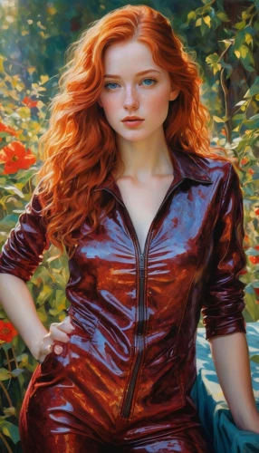 redheads,oil painting,oil painting on canvas,demelza,red head,girl on the river,jasinski,young woman,wynonna,redhair,redhead doll,redheaded,redhead,shades of red,gioconda,oil on canvas,fantasy portrait,art painting,ruadh,rousse,Art,Classical Oil Painting,Classical Oil Painting 18