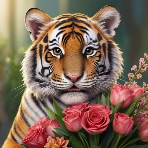 flower animal,tigress,tigar,bengal tiger,asian tiger,tigert,sumatran tiger,tigre,flower painting,tiger png,tigerish,flowers png,tigerle,splendor of flowers,tiger,tigerlily,tigresses,cute animal,flower nectar,royal tiger,Photography,General,Natural