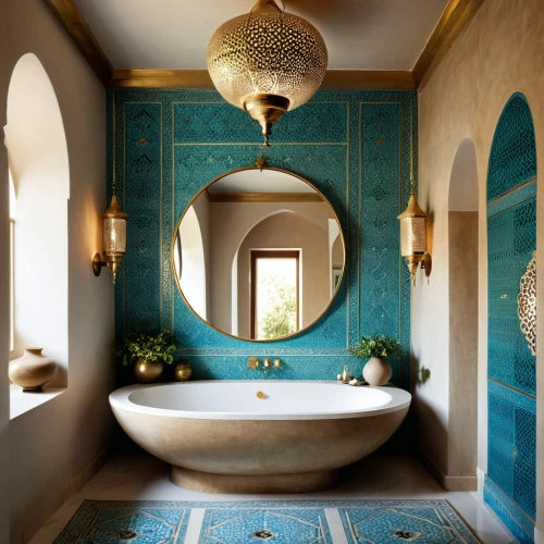 moroccan pattern,spanish tile,bath room,luxury bathroom,marrakesh,riad,hammam,morocco,hamam,marocco,marocchi,bathtub,marrakech,maroc,mahdavi,tiles,amanresorts,tiled wall,tiled,la kasbah,Photography,General,Realistic