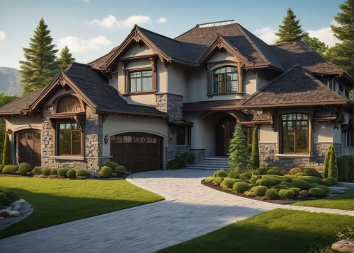 luxury home,beautiful home,large home,hovnanian,country estate,stittsville,kleinburg,3d rendering,landscaped,homebuilder,canada cad,bungalows,home landscape,caledon,dreamhouse,render,modern house,exterior decoration,turf roof,golf lawn,Illustration,American Style,American Style 12
