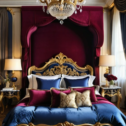 bedchamber,opulently,ornate room,chambre,opulent,sumptuous,malplaquet,four poster,opulence,venice italy gritti palace,fouquet,royale,luxurious,ostentatious,ritzau,headboard,bedspreads,imperiale,royal,aristocratic,Photography,General,Realistic