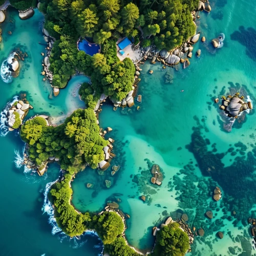 archipelago,kohphangan,raja ampat,mahogany bay,popeye village,krabi,bajau,fiji,cavtat,pangkor,archipelagos,pulau,artificial islands,samui,trabocchi,tropical island,koh phi phi,jamaica,islands,phang nga bay