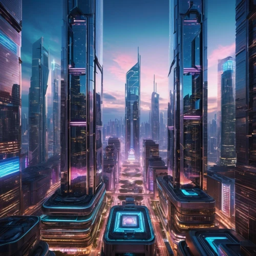 futuristic landscape,cybercity,cybertown,metropolis,coruscant,cityscape,cyberia,fantasy city,cyberport,skyscrapers,futuristic,cyberworld,areopolis,microdistrict,arcology,cyberpunk,skyscraper,megapolis,futurist,cityzen,Photography,General,Realistic