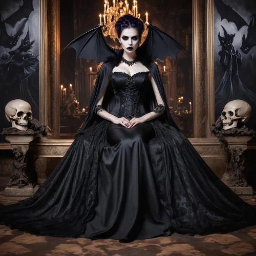 gothic dress,gothic portrait,gothic woman,gothic style,gothic,malefic,dark gothic mood,lacrimosa,dark angel,gothicus,isoline,abaddon,vampire lady,hecate,black queen,countess,victoriana,vampyre,mourning swan,vampire woman,Illustration,Realistic Fantasy,Realistic Fantasy 46