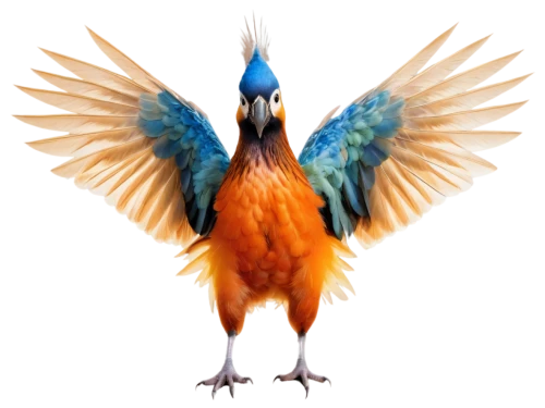 bird png,uniphoenix,garrison,eurobird,phoenix rooster,pheasant,confuciusornis,pajarito,megapode,perico,archaeopteryx,zygodactyl,cockerel,aguila,blue and gold macaw,chamoiseau,cockrel,an ornamental bird,coq,squawk,Illustration,Japanese style,Japanese Style 20
