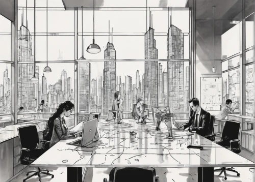 office line art,lunchroom,schuitema,boardroom,mono line art,penciling,schuiten,mono-line line art,archaia,classroom,lightwood,the coffee shop,study room,lunchrooms,lineart,manufactory,layouts,neverwhere,genshiken,working space,Illustration,Black and White,Black and White 34