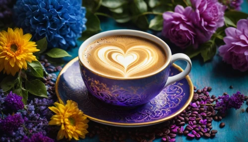 floral with cappuccino,coffee background,café au lait,i love coffee,cappuccinos,cappucino,cappuccino,tulip background,a cup of coffee,espressos,spaziano,procaccino,koffigoh,muccino,two-tone heart flower,flower background,colorful heart,cute coffee,expresso,latte art,Photography,General,Fantasy