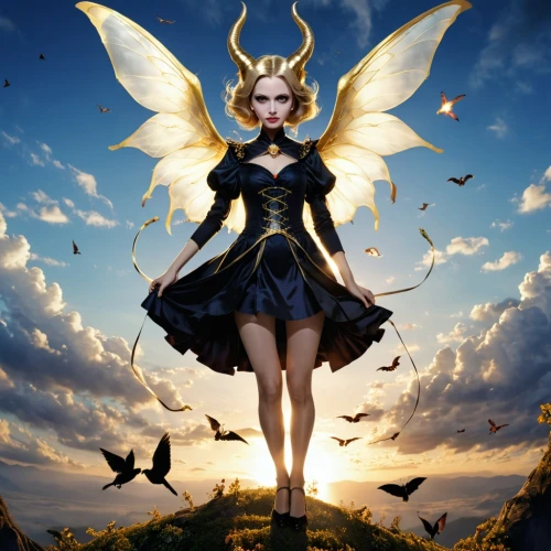 seraphim,edea,etheria,evil fairy,derivable,black angel,fairy queen,angelman,dark angel,archangel,greer the angel,queen of the night,maleficent,winged heart,angelology,metatron,angel girl,goddess of justice,fantasy picture,seraph,Photography,Artistic Photography,Artistic Photography 14