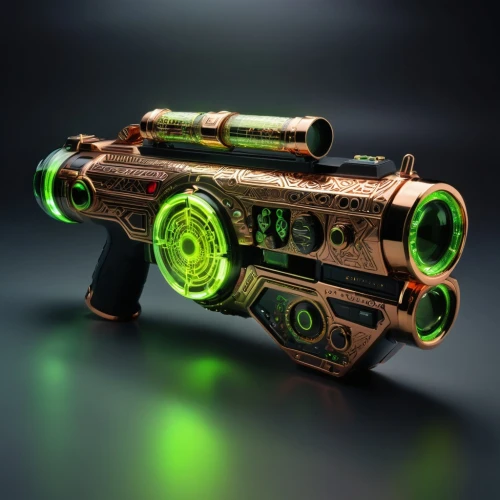 raygun,astrascope,minigun,gunsights,casings,derringer,alien weapon,air pistol,sidearm,vintage pistol,tower pistol,arc gun,hawkmoon,gunsight,gun,aigbogun,foregrip,outgun,popgun,tritium,Conceptual Art,Sci-Fi,Sci-Fi 23