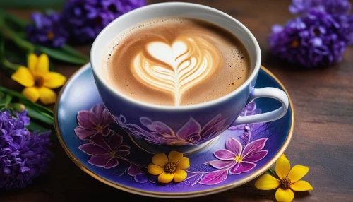 floral with cappuccino,coffee background,tulip background,cappuccinos,café au lait,cappucino,cappuccino,violet tulip,muccino,a cup of coffee,procaccino,latte art,i love coffee,cute coffee,coffee art,capuchino,espressos,purple tulip,koffigoh,spaziano,Photography,Artistic Photography,Artistic Photography 02
