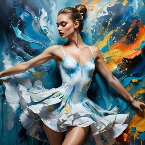 dance with canvases,bodypainting,fluidity,body painting,art painting,blue painting,fantasy art,dancer,world digital painting,twirling,fabric painting,neon body painting,danseuse,painter,harmonix,white swan,whirling,bodypaint,twirl,splash paint,Photography,Fashion Photography,Fashion Photography 01