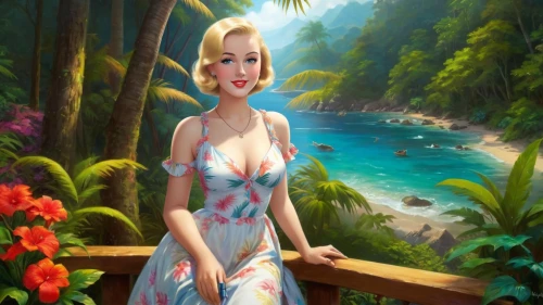 tropico,janna,summer background,background ivy,spring background,landscape background,the blonde in the river,springtime background,hawaiiana,pinu,beach background,cheongsam,heidi country,fantasy picture,cuba background,the beach pearl,garden of eden,forest background,aloha,hula
