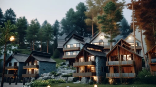 treehouses,chalet,house in the forest,house in mountains,house in the mountains,forest house,wooden houses,log home,the cabin in the mountains,alpine village,cabins,tree house hotel,chalets,streamwood,mountain settlement,smolyan,lodges,riftwar,wooden house,log cabin,Photography,General,Cinematic