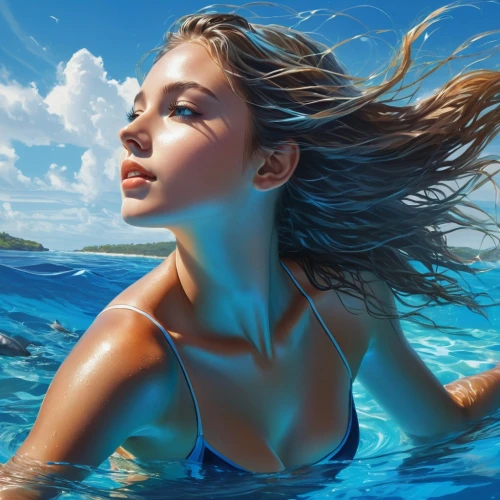 underwater background,sea water splash,donsky,mermaid background,world digital painting,blue waters,underwater landscape,ocean background,water splash,amphitrite,blue water,underwater oasis,water nymph,buoyant,naiad,water waves,flotation,underwater,swimmable,under the water,Conceptual Art,Fantasy,Fantasy 12