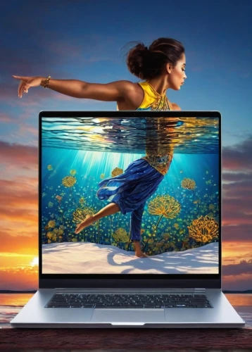 mermaid background,underwater background,inspiron,ultrabook,laptop screen,channelsurfer,computer graphics,splashtop,lures and buy new desktop,female swimmer,ocean background,mermaid vectors,computer graphic,computer screen,photo session in the aquatic studio,photoshop creativity,believe in mermaids,photoshop manipulation,let's be mermaids,girl with a dolphin,Art,Classical Oil Painting,Classical Oil Painting 08