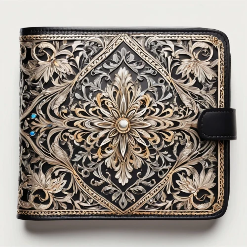 belt buckle,wallets,crossbody,wallet,cartera,purse,cardholder,women's accessories,buckles,paisley pattern,leather goods,leatherwork,bendel,purses,pattern bag clip,spartina,mbradley,saddlebag,luxury accessories,cartonnage,Illustration,Black and White,Black and White 03