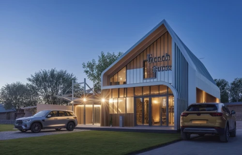 passivhaus,prefabricated buildings,timber house,dunes house,homebuilding,cohousing,smart home,inverted cottage,arkitekter,garages,car showroom,resourcehouse,cube house,modern house,smart house,carports,folding roof,ev charging station,metal cladding,montana post building,Photography,General,Realistic