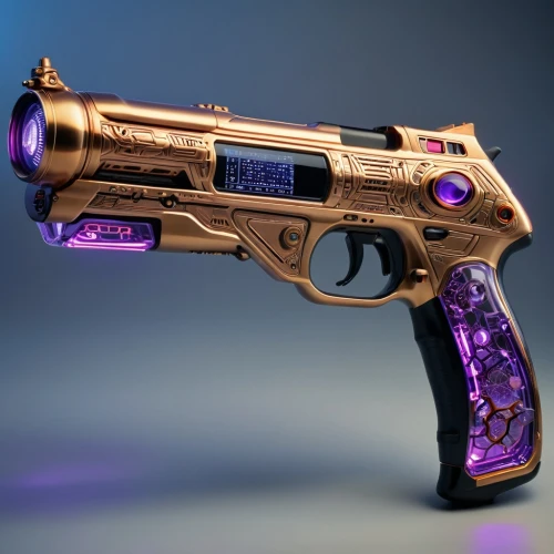 hawkmoon,gold paint stroke,gold and purple,grafer,colt,air pistol,sidearm,purple and gold,anodized,popgun,mida,galaxity,usp,alien weapon,vintage pistol,purpureum,tower pistol,pistola,goldwin,reagle,Photography,General,Realistic