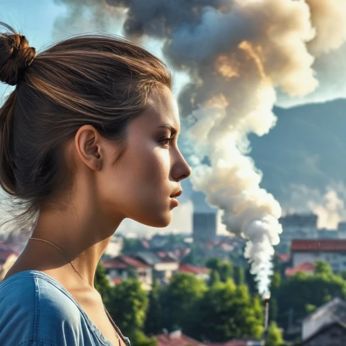 environmental pollution,the pollution,antipollution,pollution,industrial smoke,air pollution,pollutants,smoking girl,pollutant,pollution mask,pollutions,girl in a historic way,deindustrialization,desulfurization,environment pollution,particulates,greenhouse gas emissions,exhaust gases,deodorizing,contaminations,Photography,General,Realistic