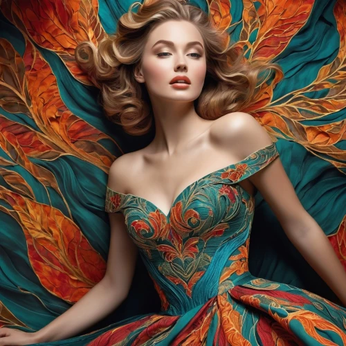 fanning,teal and orange,fairy peacock,birds of paradise,jingna,peacock,sirena,color feathers,vibrantly,splendid colors,syrena,godward,vibrant color,siriano,baroque angel,evening dress,fairy queen,vanderhorst,fabric design,bird of paradise,Photography,Black and white photography,Black and White Photography 09