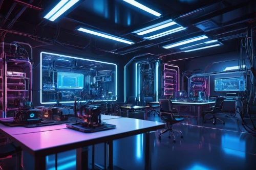 computer room,spaceship interior,ufo interior,computer workstation,the server room,computerized,working space,cyberscene,scifi,modern office,cyberpunk,sci - fi,laboratory,futuristic,electrohome,neon coffee,research station,spaceship space,computerworld,computec,Art,Classical Oil Painting,Classical Oil Painting 12