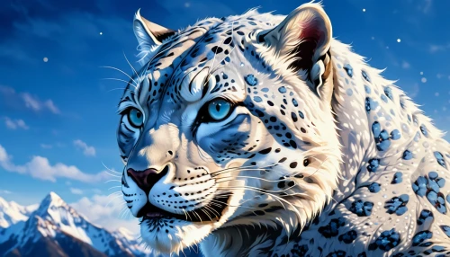 snow leopard,gepard,blue tiger,acinonyx,snep,white tiger,jayfeather,mohan,panthera,tigr,white bengal tiger,cheetor,leopard,cheeta,leopardus,bluestar,tigon,fantasy animal,leopardskin,tigar,Photography,General,Realistic