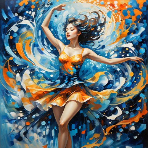 dance with canvases,dancer,flamenco,fluidity,twirling,flamenca,harmonix,twirl,whirlwinds,swirling,twirls,whirling,firedancer,flounce,dancing flames,little girl twirling,danseuse,dance,sirena,pasodoble,Conceptual Art,Daily,Daily 31