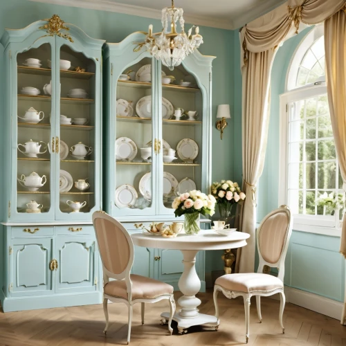 dressing table,gustavian,breakfast room,danish room,antique furniture,opaline,beauty room,armoire,baccarat,kartell,blue room,mobilier,dining room,decoratifs,sideboard,cabinetry,cabinets,sideboards,the little girl's room,mudroom,Photography,General,Realistic