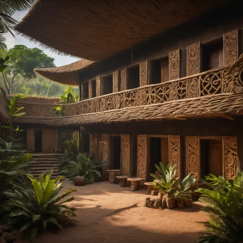 hacienda,javanese traditional house,anantara,amanresorts,patios,inside courtyard,courtyard,tambu,chhatra,cabanas,polyneices,longhouses,courtyards,dojo,auroville,pakal,verandas,polynesian,tanoa,casa,Photography,General,Fantasy