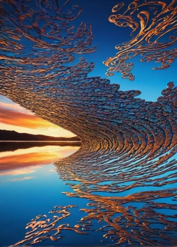 fractals art,reflection of the surface of the water,fractal art,kaleidoscape,reflection in water,reflexa,ripples,reflexed,fractal environment,conchoidal,refleja,coral swirl,fractals,vortex,water mirror,lenticular,fractalius,water reflection,fractal,morning illusion,Art,Classical Oil Painting,Classical Oil Painting 26
