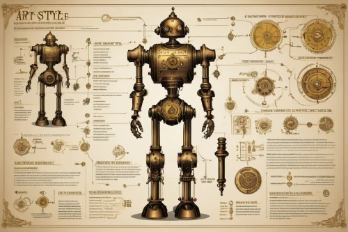 steampunk,steampunk gears,mechanoid,automaton,maschinen,vintage skeleton,automata,clockmaker,atlas,droid,mechana,automatica,sistrum,antiquary,collodi,mechanician,bioshock,mech,skeletonized,sprue,Unique,Design,Infographics