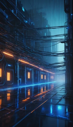 cyberscene,cyberia,cybercity,conduits,synth,cybernet,bladerunner,cyberport,cybertown,cyberrays,light trail,hvdc,polara,arktika,voltage,connections,cyberpunk,futuristic landscape,lightwave,synthetic,Art,Classical Oil Painting,Classical Oil Painting 13