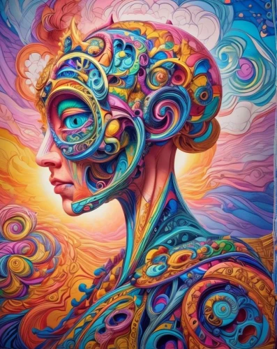 boho art,fractals art,shpongle,psytrance,psychedelic,spiral art,psychedelia,bodypainting,dmt,entheogenic,bohemian art,colorful spiral,ayahuasca,swirled,swirly,psychedelics,seni,vibrantly,fantasy art,boho art style