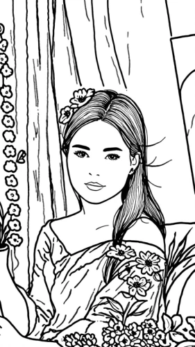 coloring page,coloring pages,coloring pages kids,coloring picture,lineart,coloring outline,henna frame,florante,ao dai,uncolored,coloring book for adults,line art,flower line art,line drawing,mono-line line art,inking,diwata,margaery,comic halftone woman,mandodari,Design Sketch,Design Sketch,Rough Outline
