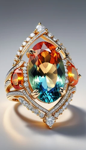 colorful ring,diamond ring,gemology,anello,ring with ornament,mouawad,fire ring,topaz,ring jewelry,faceted diamond,diamond mandarin,birthstone,paraiba,circular ring,boucheron,engagement ring,gold diamond,jeweller,cubic zirconia,agta,Unique,3D,3D Character