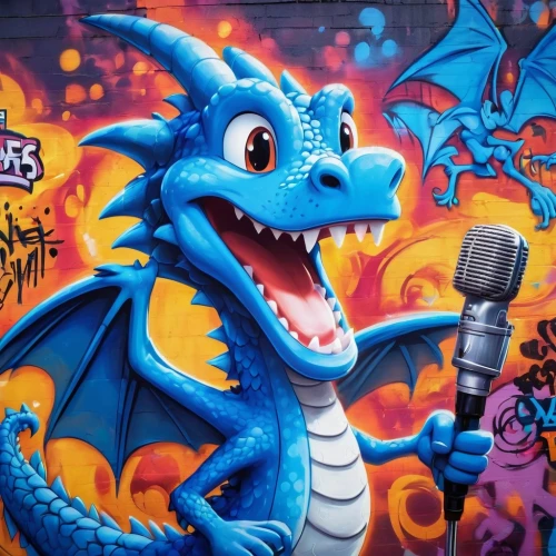 graffiti art,alebrije,graffitti,graffiti,graff,grafiti,dragones,dragonja,dragao,roa,painted dragon,charizard,grafitti,welin,grafite,wall,figment,beatboxer,maguana,fire breathing dragon,Conceptual Art,Graffiti Art,Graffiti Art 07