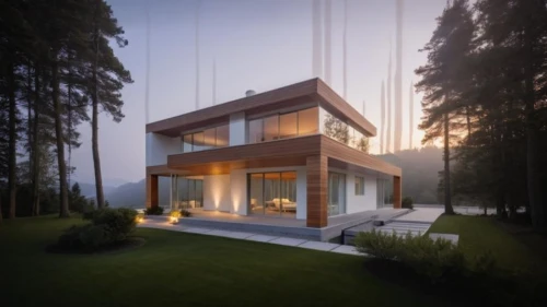 modern house,timber house,forest house,cubic house,prefab,3d rendering,wooden house,electrohome,revit,homebuilding,frame house,house in the forest,modern architecture,beautiful home,passivhaus,house in mountains,vivienda,chalet,house in the mountains,dreamhouse