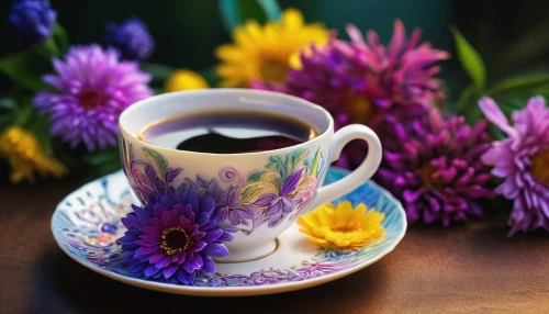 floral with cappuccino,flower tea,tea flowers,chrysanthemum tea,a cup of tea,teacup arrangement,scented tea,a cup of coffee,blooming tea,cup and saucer,café au lait,cup of tea,kaffe,koffigoh,cup of coffee,colorful floral,herbal tea,cofe,cup coffee,tea time,Photography,Artistic Photography,Artistic Photography 02
