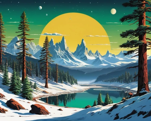 christmas landscape,christmas snowy background,mountain scene,snowy peaks,snowy mountains,winter background,snow landscape,christmasbackground,coniferous forest,snowy landscape,snow scene,snow mountains,landscape background,snow mountain,ski resort,mountain landscape,winter landscape,cartoon video game background,spruce forest,mountains snow,Conceptual Art,Sci-Fi,Sci-Fi 20