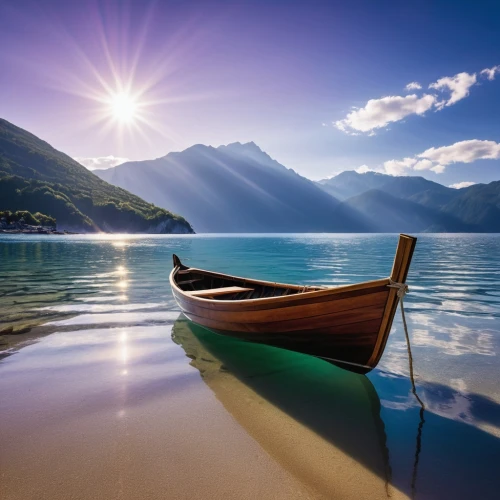 boat landscape,wooden boat,boat on sea,old wooden boat at sunrise,sailing boat,calm waters,wooden boats,tranquility,tranquillity,rowing boat,row boat,calm water,lake annecy,beautiful lake,sail boat,rowboat,serenity,sailboat,bareboat,rowboats,Photography,General,Realistic