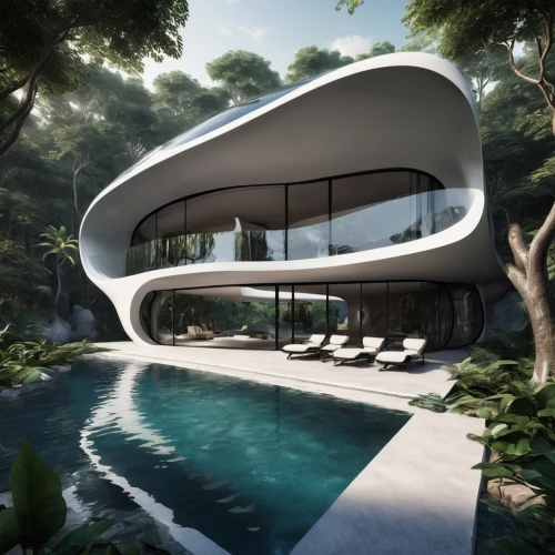 futuristic architecture,dunes house,tropical house,modern house,modern architecture,dreamhouse,luxury property,pool house,forest house,luxury home,3d rendering,beautiful home,holiday villa,futuristic landscape,cube house,floating island,cubic house,private house,florida home,house in the forest,Illustration,Black and White,Black and White 31